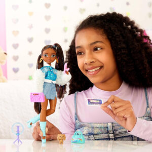 Mattel Barbie Dream Besties Brooklyn lėlė su priedais ZA6700 - Image 3