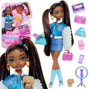 Mattel Barbie Dream Besties Brooklyn lėlė su priedais ZA6700