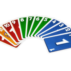 Mattel Skip-Bo Express kortų žaidimas – greitas, strateginis GR0915 - Image 4