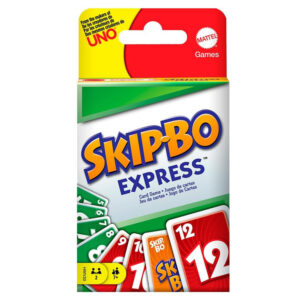 Mattel Skip-Bo Express kortų žaidimas – greitas, strateginis GR0915 - Image 6