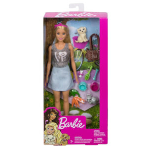 Mattel Barbie lėlių rinkinys su gyvūnais ir priedais ZA6706 - Image 7