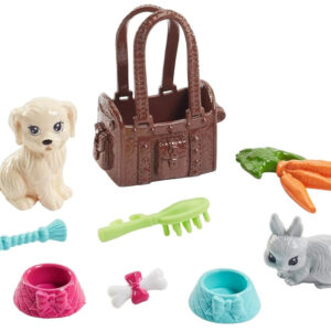 Mattel Barbie lėlių rinkinys su gyvūnais ir priedais ZA6706 - Image 3