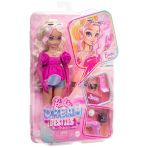 Mattel Barbie Dream Besties Malibu lėlė su priedais ZA6708 - Image 8