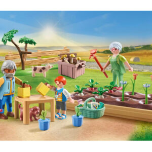 Playmobil 69 dalių kaimo daržovių sodas senelių ūkyje ZA6714 - Image 3
