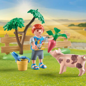 Playmobil 69 dalių kaimo daržovių sodas senelių ūkyje ZA6714 - Image 5