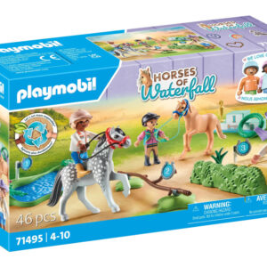 Playmobil 46 dalių „Horses of Waterfall“ jojimo varžybų rinkinys ZA6716 - Image 6