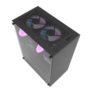 Computer case Darkflash DK100 (black) - Image 1