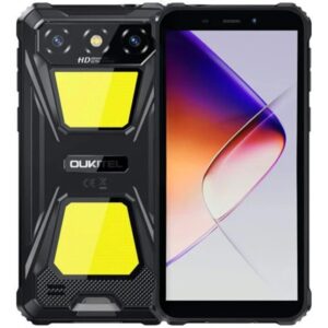 Oukitel G5 6" Smartphone Dual SIM Android 14 4G USB Type-C 4 GB 128 GB 6300 mAh Juodas