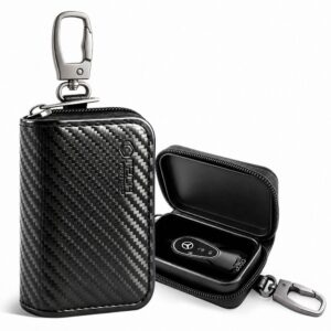 Tech-Protect KLR300 FARADĖJAUS NARVELIS DĖKLAS KEYLESS RFID SIGNALO BLOKAVIMO DĖŽUTĖ CARBON