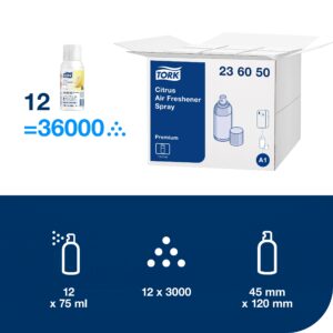 Oro gaiviklis Tork Premium Air-Fresh A1 (236050), 75 ml, citrusinis kvapas - Image 2