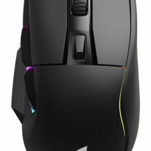 Sharkoon SGM50W kompiuterio pelė Žaidimams Dešinės rankos RF Wireless + USB Type-A Optinis 6400 DPI - Image 1