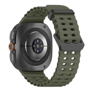 Tech-Protect ICONBAND PRO Samsung Galaxy WATCH ULTRA 1 / 2 2024-2026 (47 MM) KARINĖ ŽALIA - Image 2