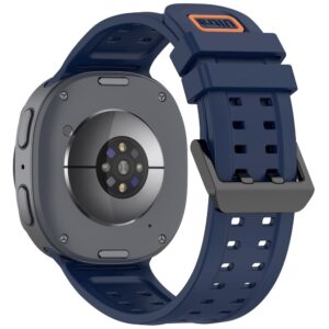 Tech-Protect SILICONE AIR Samsung Galaxy WATCH 8 / 9 / CLASSIC (40 / 44 / 46 MM) TAMSIAI MĖLYNAS - Image 2