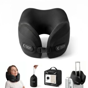 TECH-PROTECT COMFORTREST KELIONINĖ KAKLO PAGALVĖ JUODA - Image 2