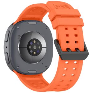 Tech-Protect SILICONE AIR Samsung Galaxy WATCH 8 / 9 / CLASSIC (40 / 44 / 46 MM) TANGARINE ORANGE - Image 2