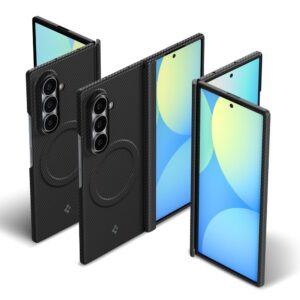 SPIGEN AIRSKIN ARAMID MAGSAFE GALAXY Z FOLD 8 ULTRA JUODAS - Image 3