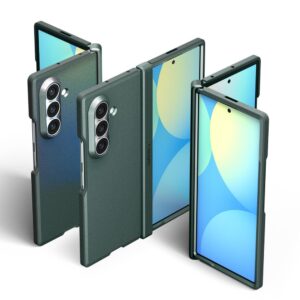 SPIGEN TOUGH ARMOR PRO MAGSAFE GALAXY Z FOLD 8 ULTRA ABYSS GREEN - Image 3