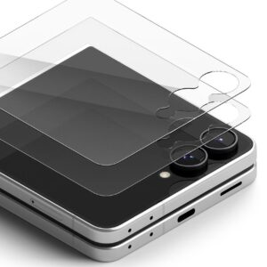 GRŪDINTAS STIKLAS RINGKE COVER DISPLAY PRO 2-PACK GALAXY Z FLIP 8 CLEAR - Image 2