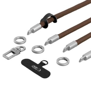 TECH-PROTECT C10S ROPE CROSSBODY & WRIST WALNUT BROWN/TITANIUM - Image 3
