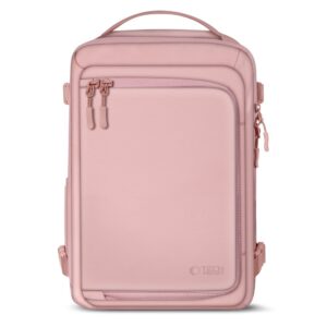 Tech-Protect DEFENDER S50 RYANAIR & WIZZAIR KELIONINĖ KUPRINĖ NEŠIOJAMAM KOMPIUTERIUI 20L 40x20x25 DULKIŲ ROŽINĖ - Image 2