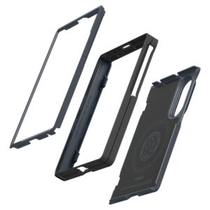 Spigen SLIM ARMOR PRO MagSafe Samsung Galaxy Z FOLD 8 METAL SLATE - Image 3