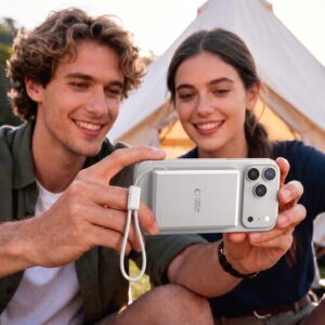 Tech-Protect PB40 LIFEMAG MagSafe IŠORINĖ BATERIJA 10000MAH 25W QI2.2 BALTA/SIDABRINĖ - Image 3