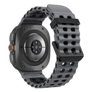 Tech-Protect ICONBAND PRO Samsung Galaxy WATCH ULTRA 1 / 2 2024-2026 (47 MM) PILKA/JUODA - Image 2