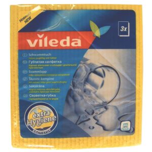 Drėgnos šluostės Vileda Extra, 3vnt