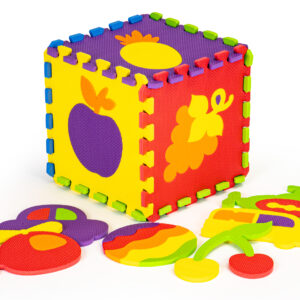 Edukacinis EVA putų dėlionės kilimėlis 20 dalių 148x119 cm ECOTOYS - Image 3