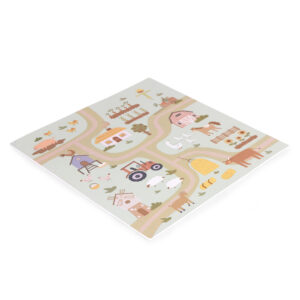 Didelis EVA putų žaidimų kilimėlis vaikams ūkis 90.5x90.5 cm 21 dalis ECOTOYS - Image 3
