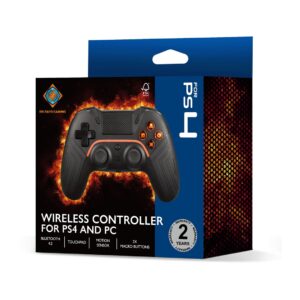 Deltaco Gaming GAM-139 žaidimų valdiklis Juoda Bluetooth/USB Žaidimų pultelis Skaitmeninis Android, PC, PlayStation 4 - Image 3