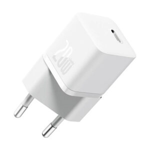 Mini wall charger Baseus GaN5 20W white - Image 2