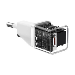 Mini wall charger Baseus GaN5 20W white - Image 4