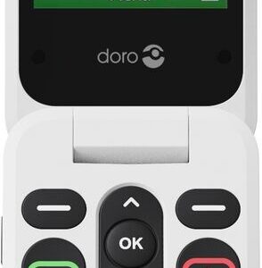 Doro Leva E22 7,11 cm (2.8") 127,8 g Raudona, Balta Bazinis telefonas - Image 2