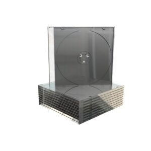 MediaRange BOX21 optinio disko dėklas Papuošalų dėklas 1 diskai Juoda, Permatomas - Image 1
