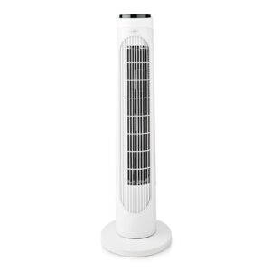 Nedis FNTR13CWT40 elektrinis patalpų šildytuvas Vidaus Juoda, Balta 50 W Elektrinis šildytuvas-ventiliatorius