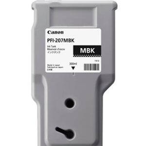 Canon PFI-207 MBK rašalo kasetė 1 vnt Originalus Matinis Juodas