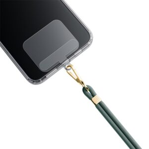 3MK EasyClip Dark Green (gold) Phone Lanyard - Image 2