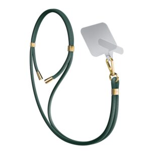 3MK EasyClip Dark Green (gold) Phone Lanyard - Image 7