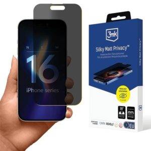 3MK Silky Matt Privacy Apple iPhone 16 6.1"Plėvelė privacy