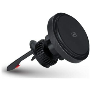 3MK Car MagCharger 15W inductive charging holder for air vent juodos spalvos