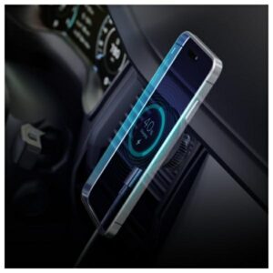 3MK Car MagCharger 15W inductive charging holder for air vent juodos spalvos - Image 4