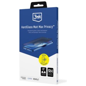 Privacy glass 3MK HardGlass Matt Max Privacy for Apple iPhone 17 Pro Max - Image 8
