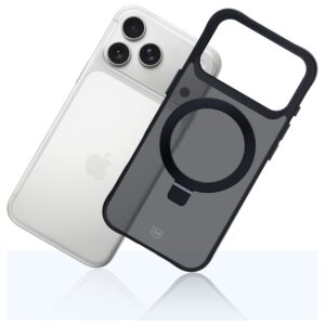 Dėklas 3MK Smoke Dėklas Mag&Stand for Apple iPhone 17 Pro - Image 4