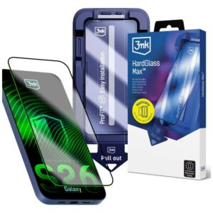 Apsauginis stiklas 3MK HardGlass Max for Samsung Galaxy S26