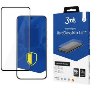 Redmi Note 15 Pro+ - 3mk HardGlass Max Lite juodos spalvos - Image 1