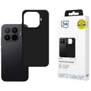 3MK Matt dėklas skirtas Xiaomi 17T juodos spalvos