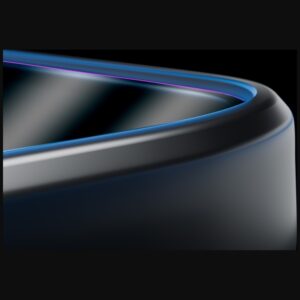 Apsauginis stiklas 3MK HardGlass Max su aplikatoriumi skirtas Apple iPhone 17 Pro Max juodos spalvos - Image 8