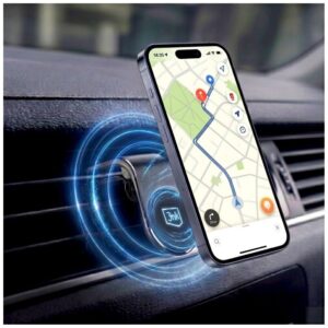 Magnetic car mount 3mk Magnet Power Grip juodos spalvos - Image 7