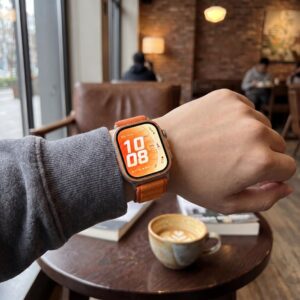 Tech-Protect NYLON PRO HUAWEI WATCH FIT 3 / 4 / 4 PRO / 5 / 5 PRO ORANŽINIS - Image 3